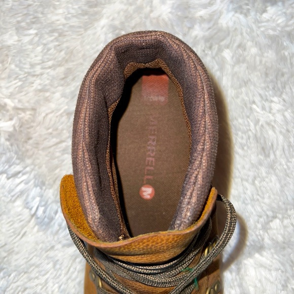 MERRELL ONTARIO MID WATERPROOF HIKING BOOTS - Picture 2 of 7